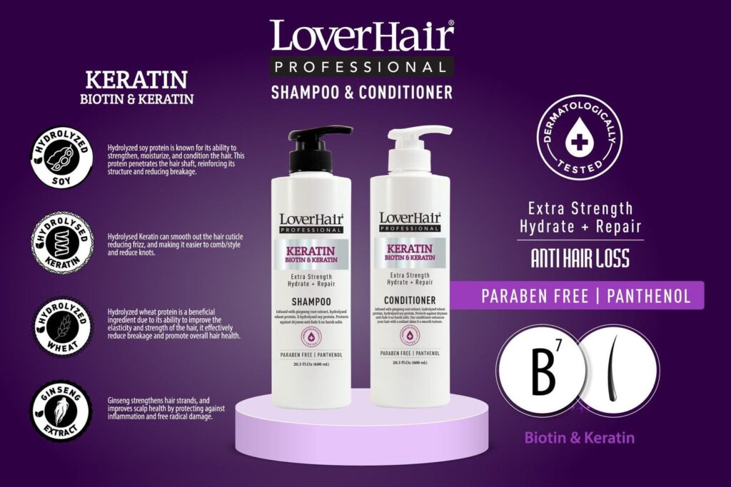 Keratin Shampoo and Conditioner